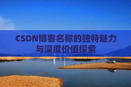 CSDN博客名称的独特魅力与深度价值探索